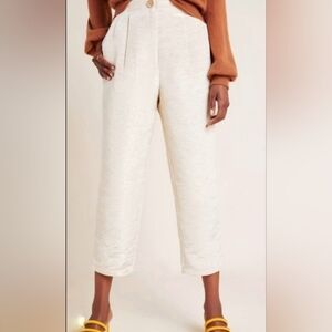 Corey Lynn Calter x Anthropologie  Shimmer Trousers Size Medium